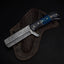 Handcrafted Damascus Bull Cutter Knife – 256-Layer Precision Blade - Korvel