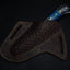 Handcrafted Damascus Bull Cutter Knife – 256-Layer Precision Blade - Korvel