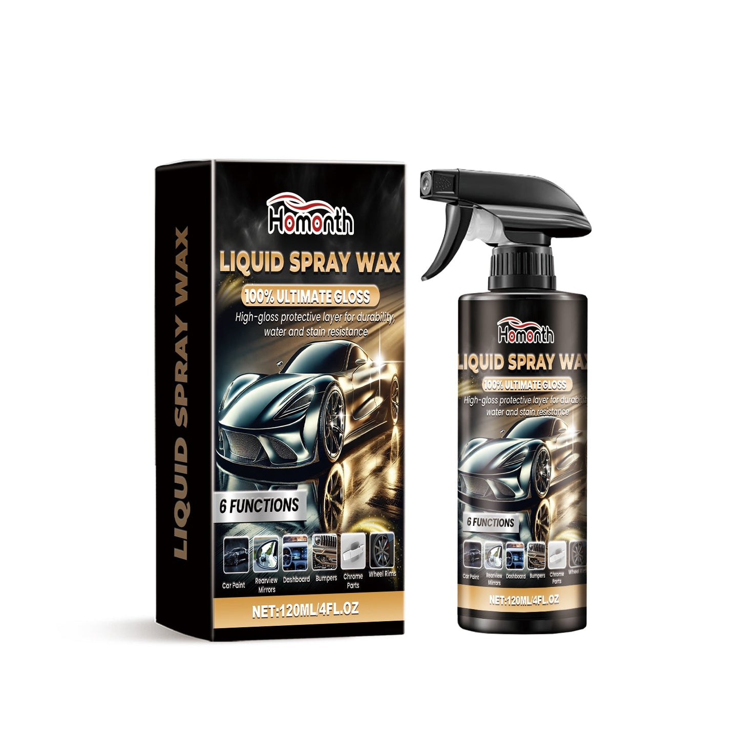 Spray Protector de Recubrimiento Automotriz Premium para el Cuidado de la Pintura del Coche