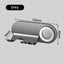 No - drill Magnetic Hair Dryer Wall Mount. Synthetic plastic, for Dyson/Leihen/Kexi. Colors: gray & white - Korvel