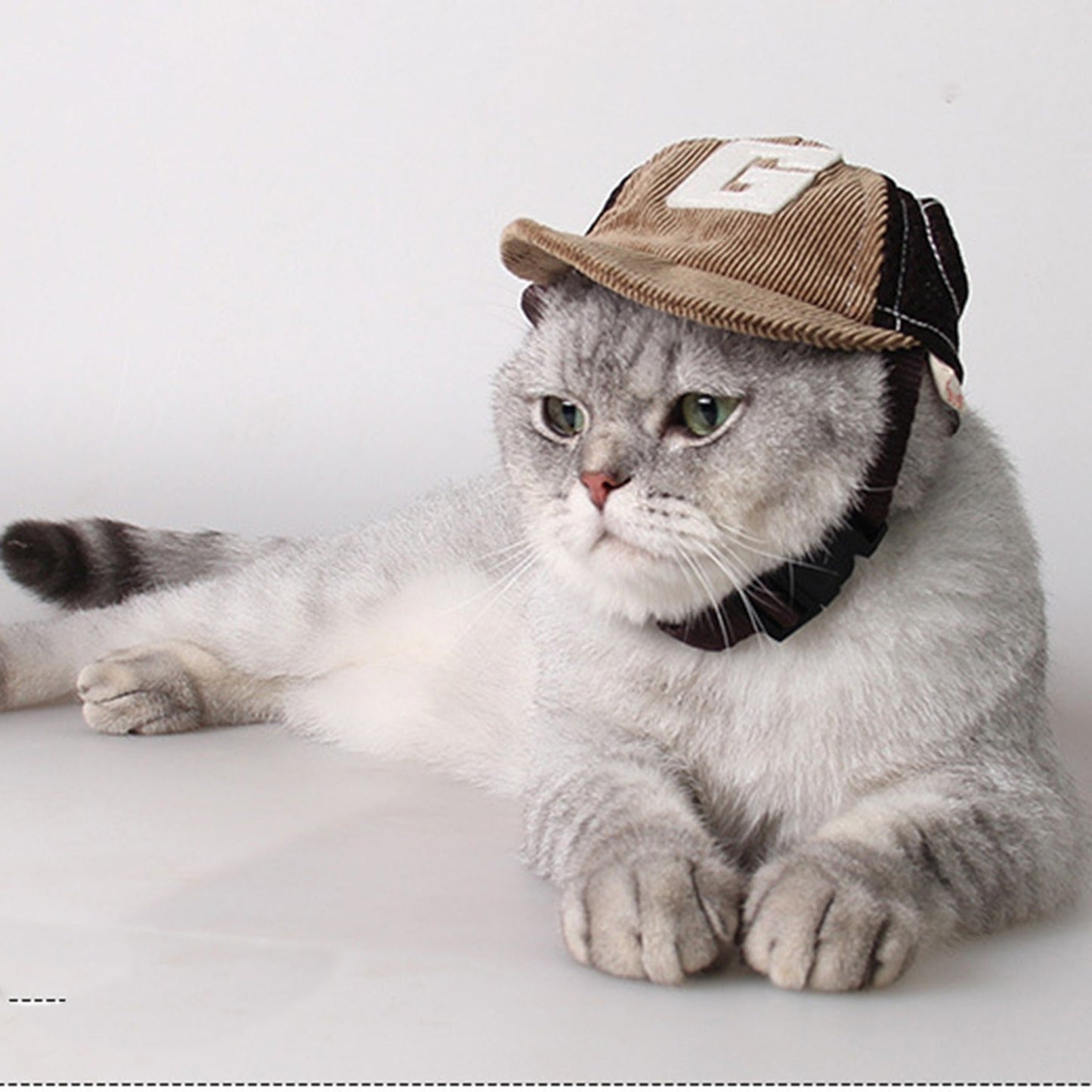 Sun Hat with G-Word Dog Design, Travel Sun Hat for Spring and Autumn, Outdoor Sun Protection with Mesh Ventilation, Pet Themed Baseball Cap - Korvel