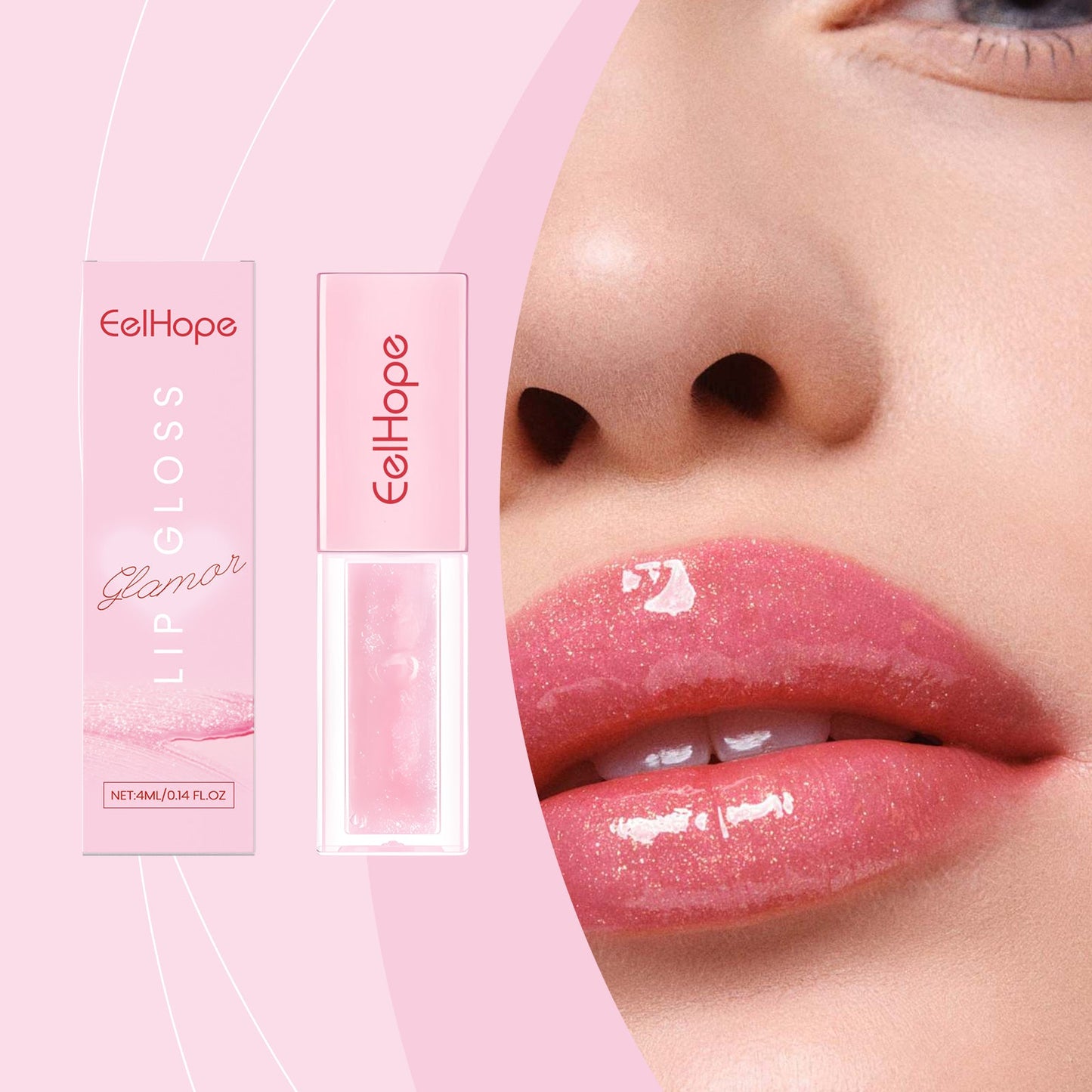 Pheromone Charm Lip Gloss, Feminine Feminine Feminine Lift Trend Makeup Bright Color Non-Fading Lipstick - Korvel