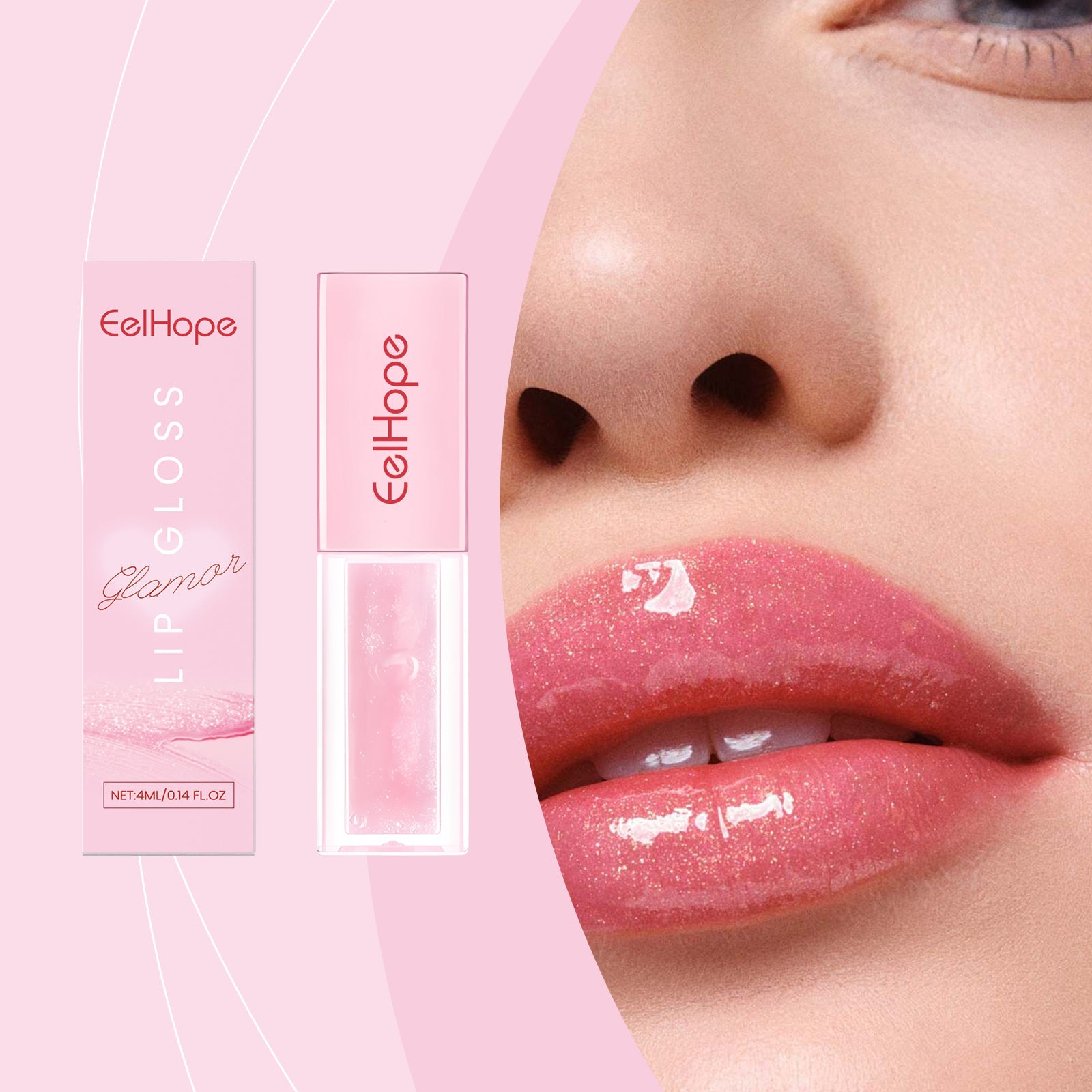 Pheromone Charm Lip Gloss, Feminine Feminine Feminine Lift Trend Makeup Bright Color Non-Fading Lipstick - Korvel