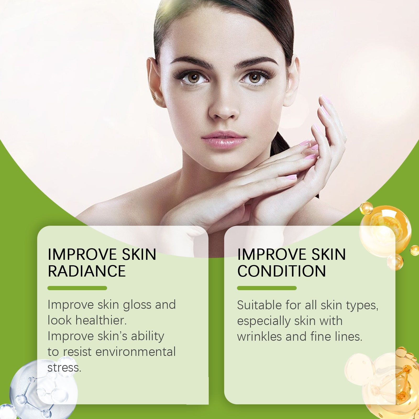 Facial Hydrating Essence Wave, Nourishes Facial Skin And Moisturizes Moisturizing And Hydrating Essence - Korvel