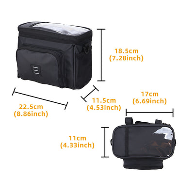 Folding Bicycle Head Bag On Behalf Of Driving Electric Vehicle Bag Hanging Bag Mountain Bike Front Handlebar Bag Faucet Bag Equipment - Korvel