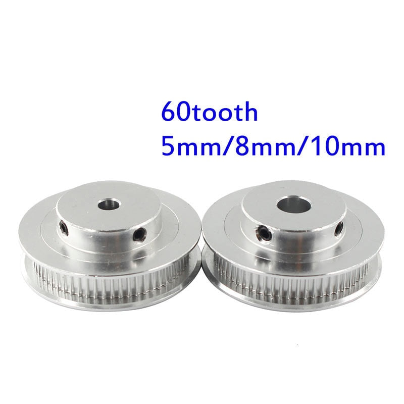 Poulie de synchronisation GT2 - Options de 30, 36, 40 et 60 dents pour imprimantes 3D