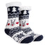 Chaussettes de Noël en peluche douces pour un confort hivernal