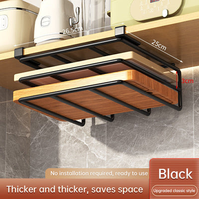 Under-Cupboard Hanging Organizer for Kitchen Essentials