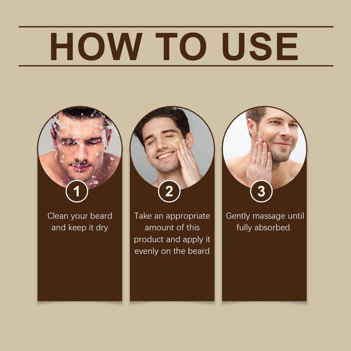 Cera para Barba de Cuero para Nutrir e Hidratación
