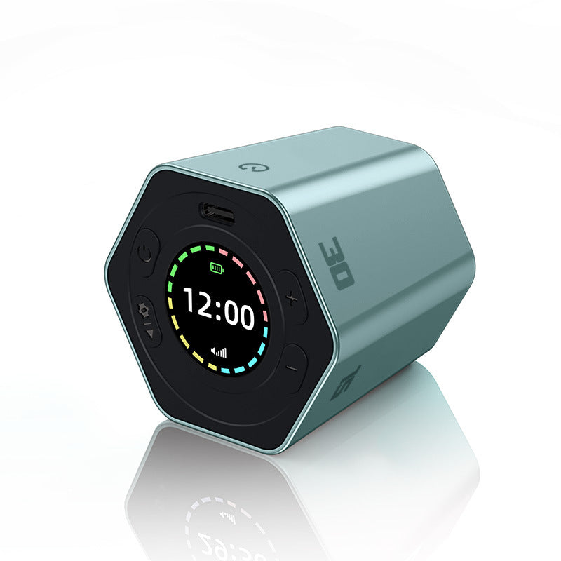 Hexagon Digital Clock Timer Magnetic Cubes Timer Kitchen Hexagon Flip Timer for Studying Cooking Exercising Easy To Use Magnetic - Korvel
