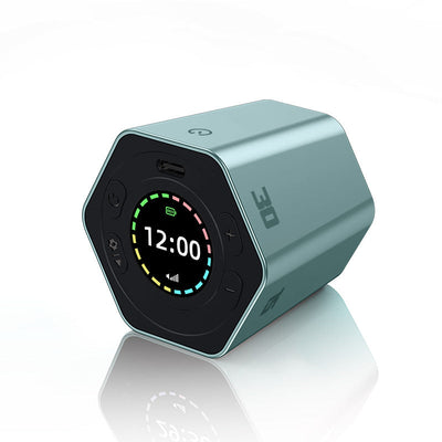 Hexagon Digital Clock Timer Magnetic Cubes Timer Kitchen Hexagon Flip Timer for Studying Cooking Exercising Easy To Use Magnetic - Korvel