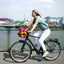 Folding front bike bag, metal bike basket, front carrier, panniers, bike luggage, mountain bike accessories - Korvel
