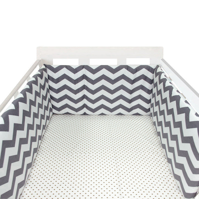 Baby Four Seasons Bed Fence Baby Children Anti fall Cotton Bed Fence Cotton Baby Bed Protective Fence - Korvel