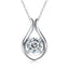2 Carat Moissanite 925 Sterling Silver Pendant Necklace - Korvel