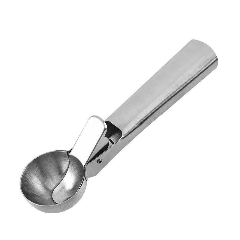 430 Stainless Steel Ice Cream Scoop Dual-Use Function Fruit Scoop Ice Cream Scoop Ball Scoop - Korvel