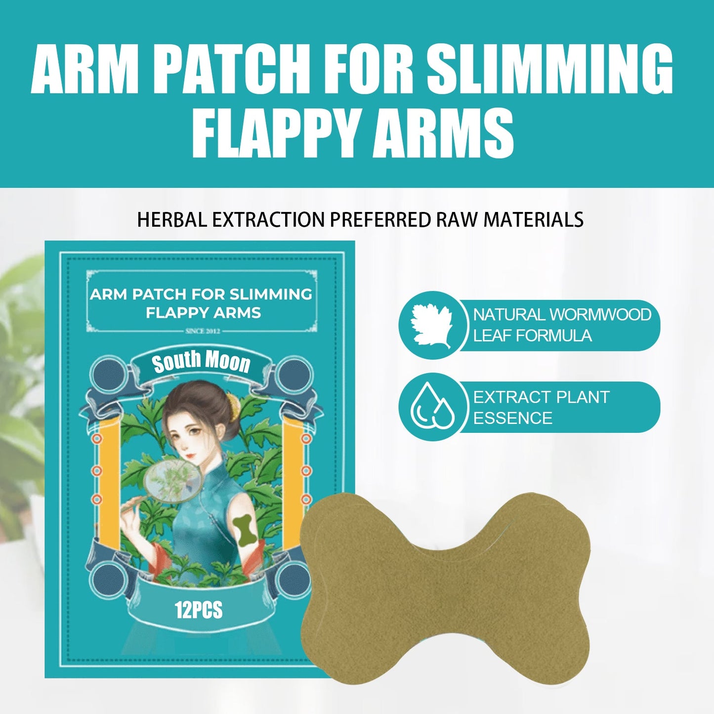 Mugwort Arm Patch - Natural Herbal Moxibustion for Comfort