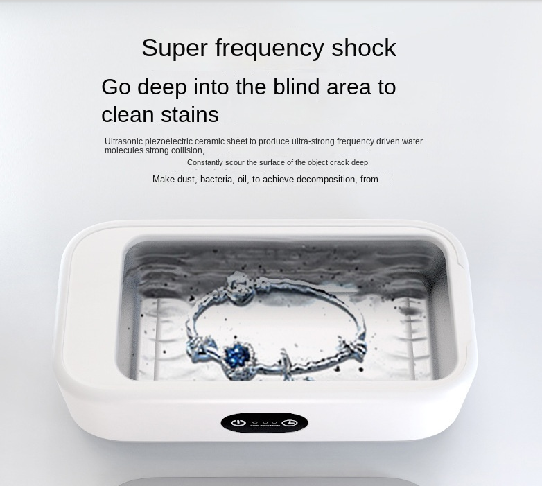 Premium Ultrasonic Cleaning Machine for Jewelry and More