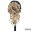 Synthetic Messy Curly Claw Hair Bun Chignon Hair Extensions Scrunchy Fake False Hair With Tail for Women Hairpieces - Korvel