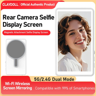 Wireless Screen Mirroring Device for Streaming and Selfies