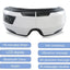 Eye Massager Vibration Therapy Air Pressure Heating Massage Relax Health Care Fatigue Stress Bluetooth Music Improve Vision - Korvel