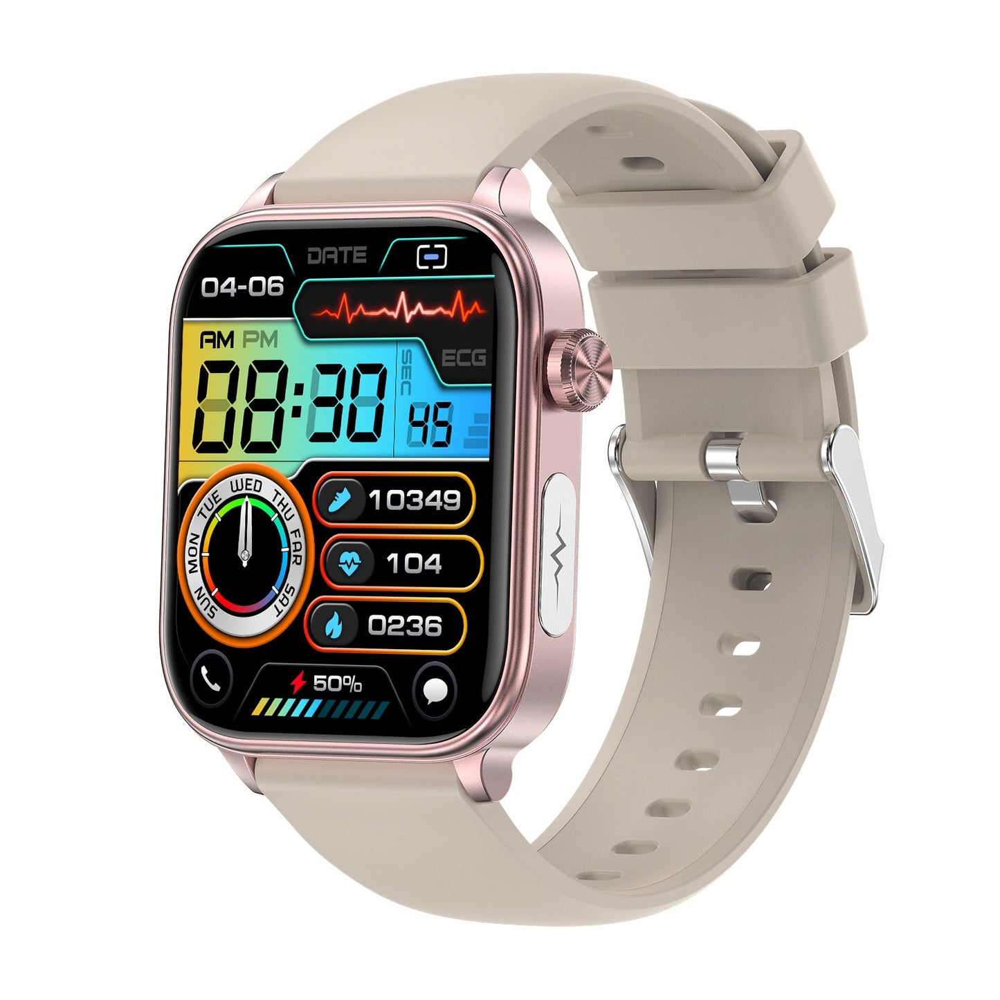 ET570 Smart Watch with ECG and Bluetooth Calling