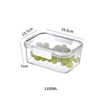 Freshness preservation box food grade refrigerator special storage box freezer with lid - Korvel