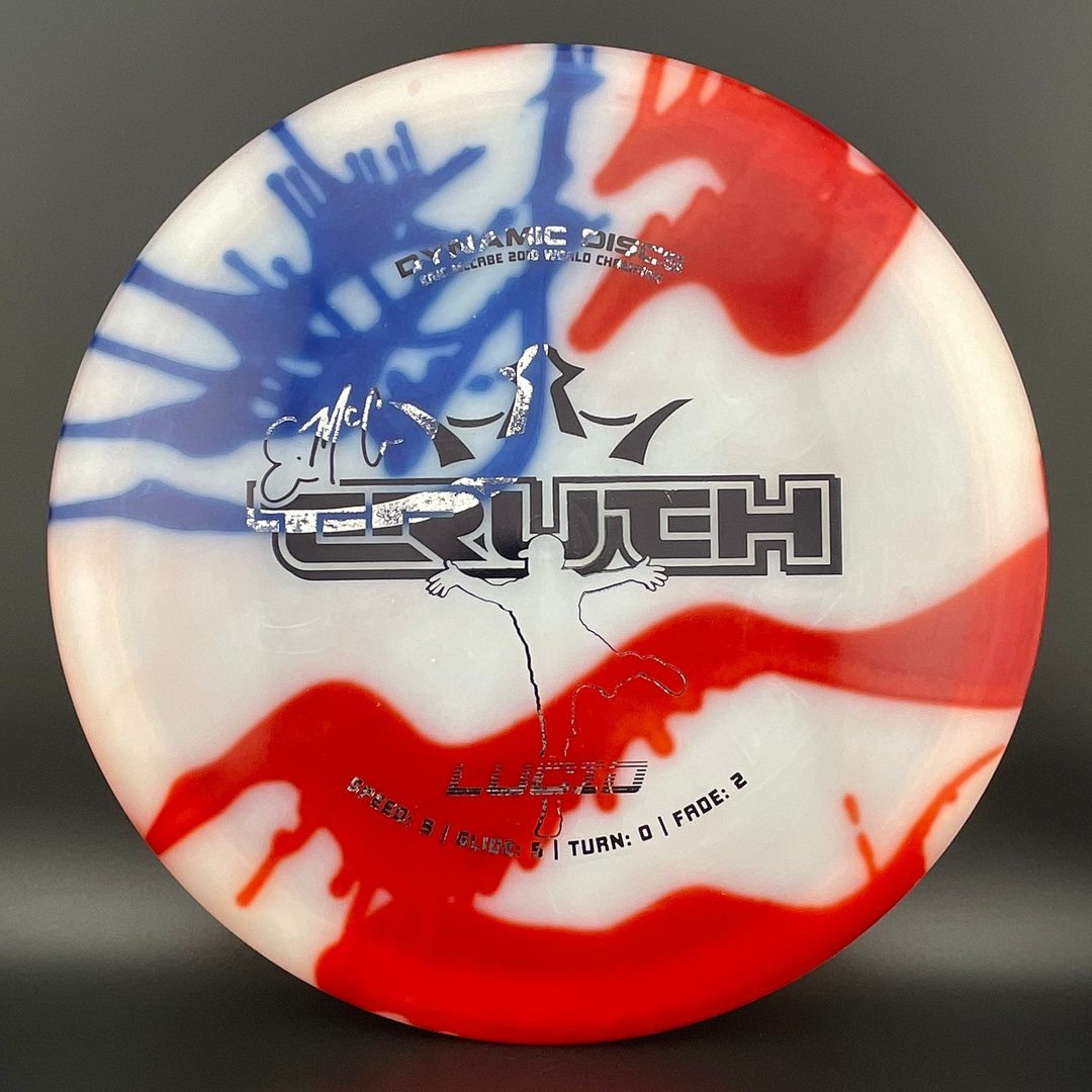 Lucid Emac Truth - MyDye American Flag Disc Golf Disc