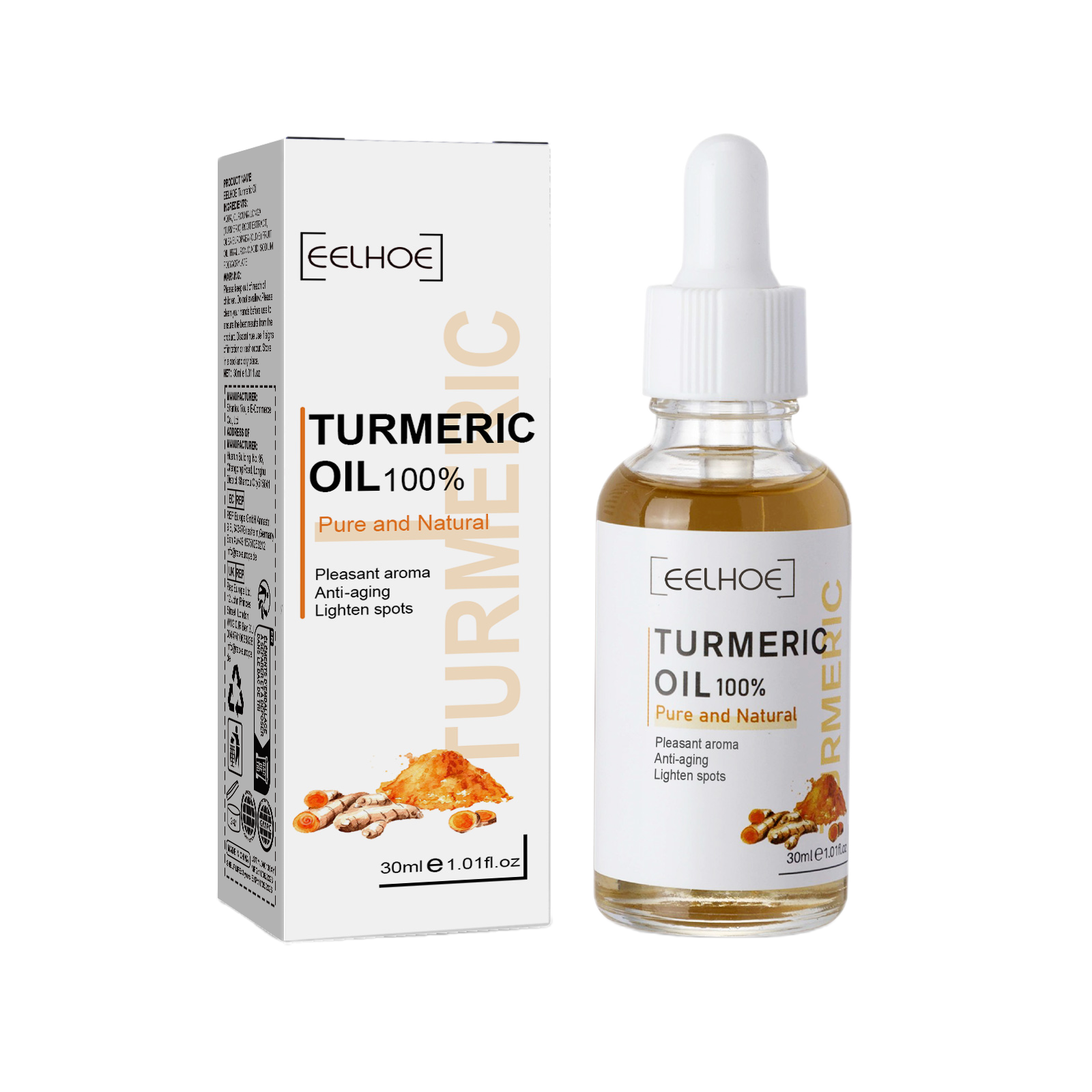 Turmeric Correction Essence Facial Care Hydrating Moisturizing Gentle Moisturizing Skin Care Essence - Korvel