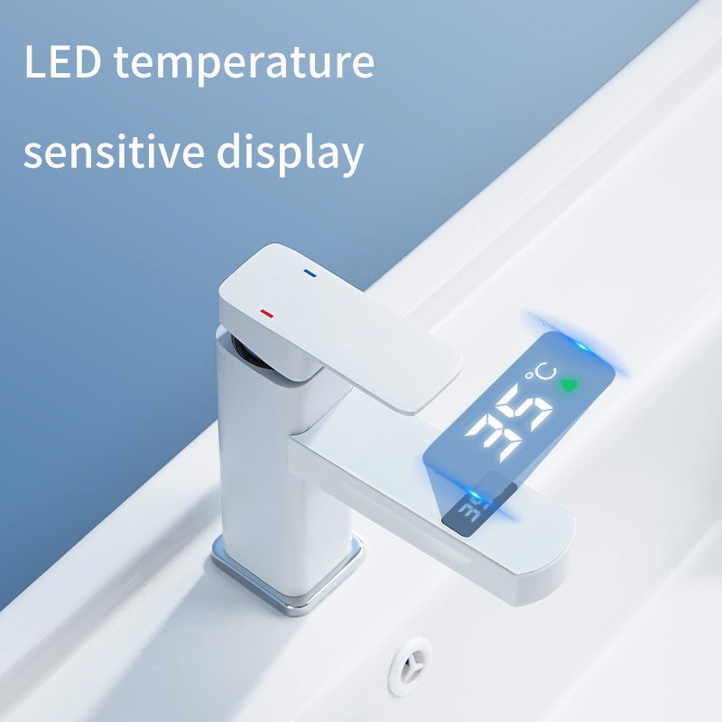 Digital Display Temperature Control Faucet Hot And Cold Water Faucet - Korvel