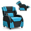 Sofá Recliner de Juego para Niños en Cuero PU - Azul