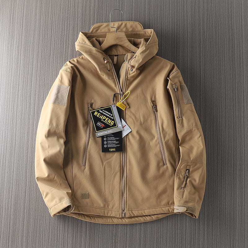 Men's Fashion Waterproof Shell Jacket