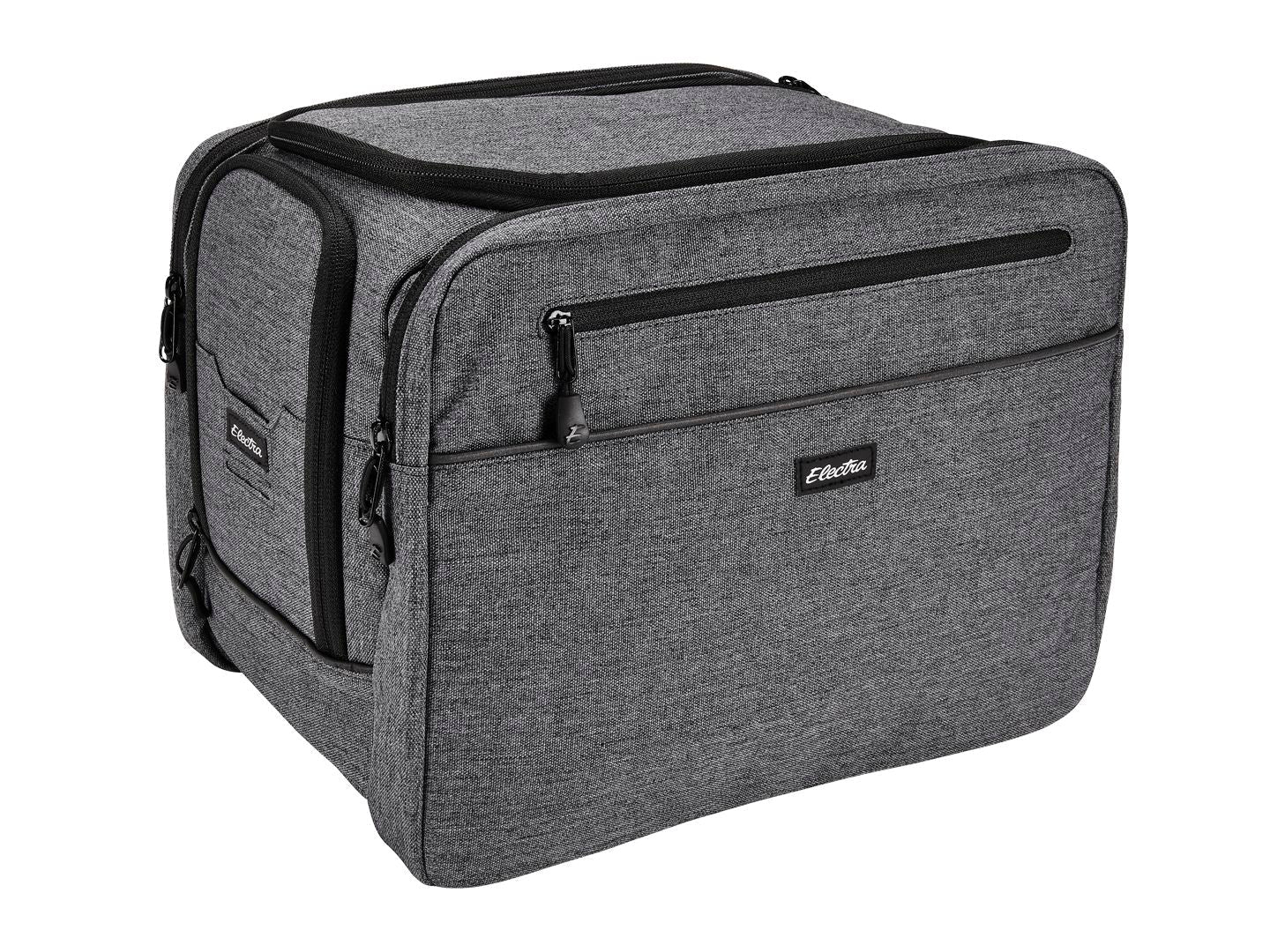 Sac de porte-bagages arrière Electra Trunk en tissu gris chiné