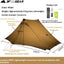 Ultralight Pole-Free Pyramid Tent for Outdoor Adventures