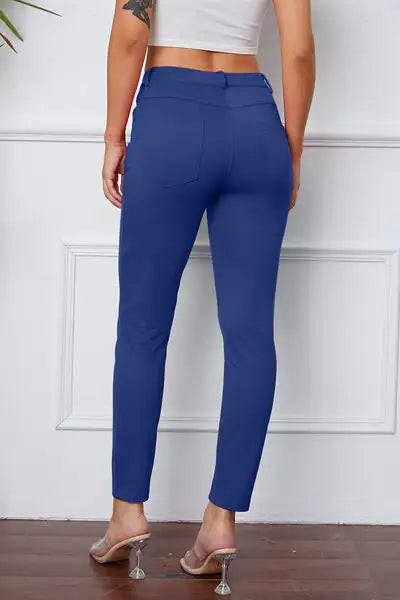 Pantalones Esenciales de Puntada Elástica