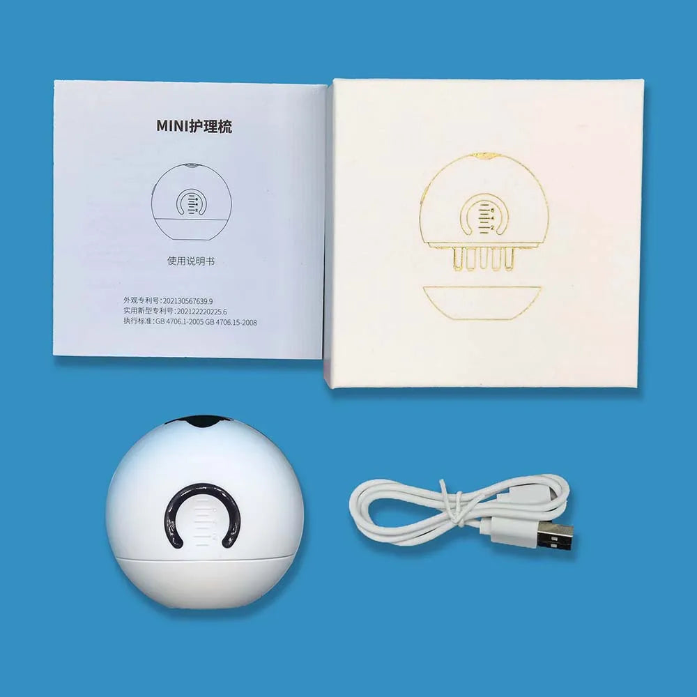 Peigne de croissance capillaire applicateur de cuir chevelu LED pour hommes et femmes