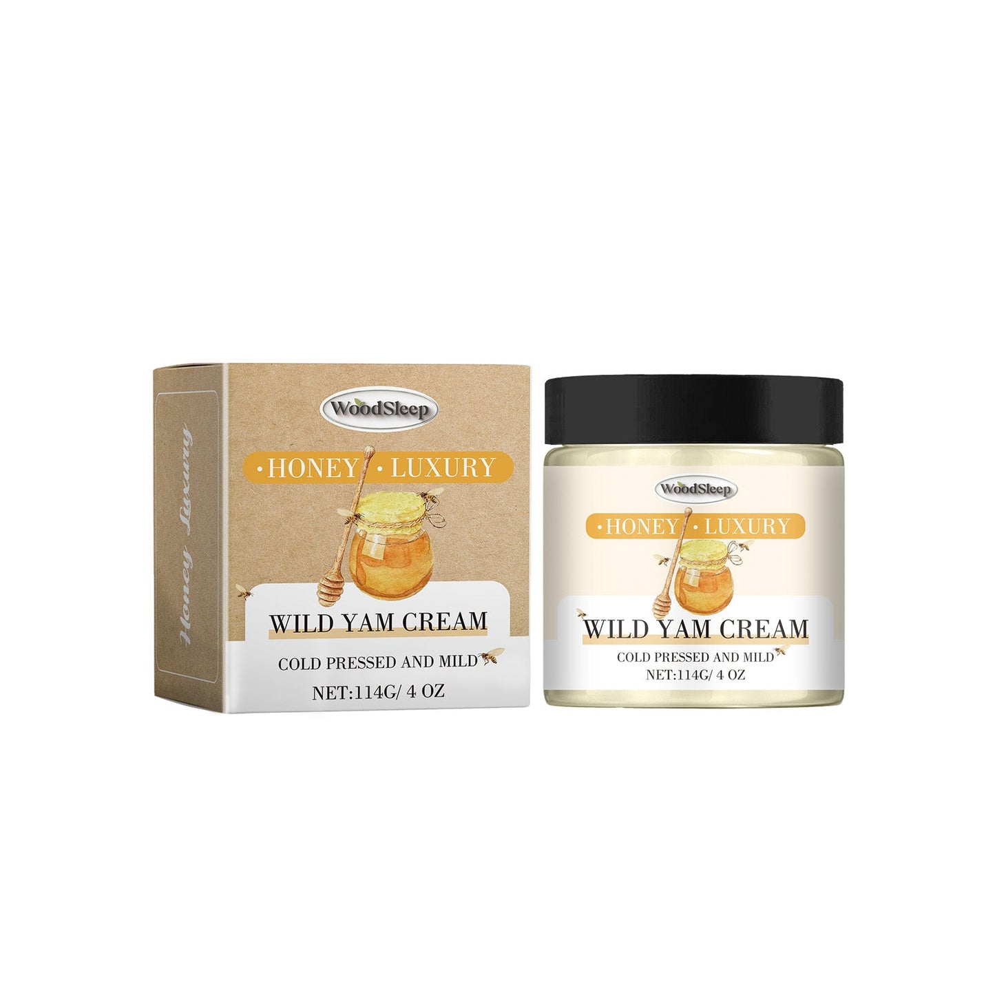 Crème hydratante au miel pour une peau nourrie