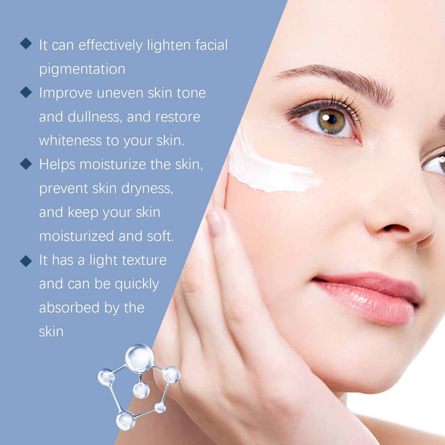 Gentle Moisturizer Gentle Moisture-Lock Moisturizing And Brightening Cream To Improve Dull Skin - Korvel