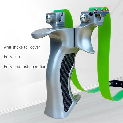 Titanium Alloy Slingsshot Integrated Clip Extended Hand Guard Cover Outdoor Hunting And Shooting Competitive Slingshot - Korvel