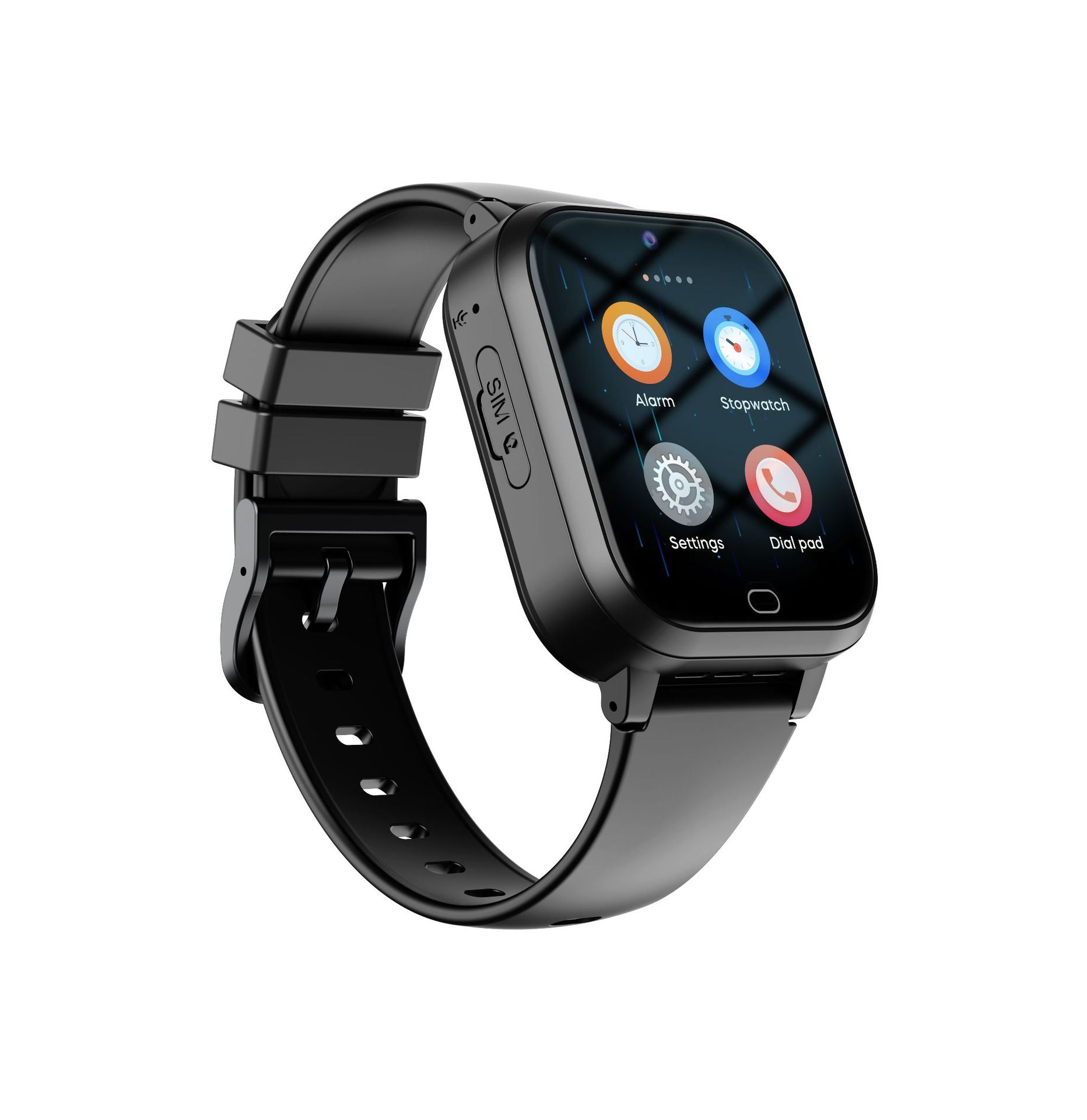 Long standby 4G smart children's phone watch Android card insertion video call positioning student watch - Korvel