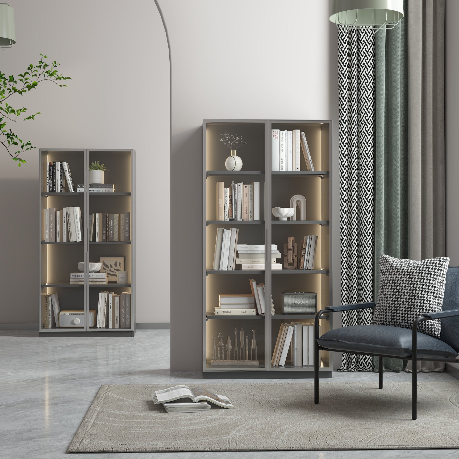 Display storage cabinet - Korvel