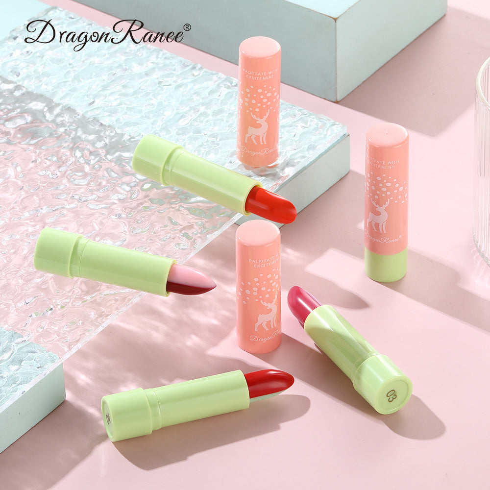 Macaron Color Changing Lipstick - Lasting Moisture & Warm Hues