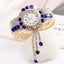 Montre Bracelet en Rhinestones de Luxe pour Femmes