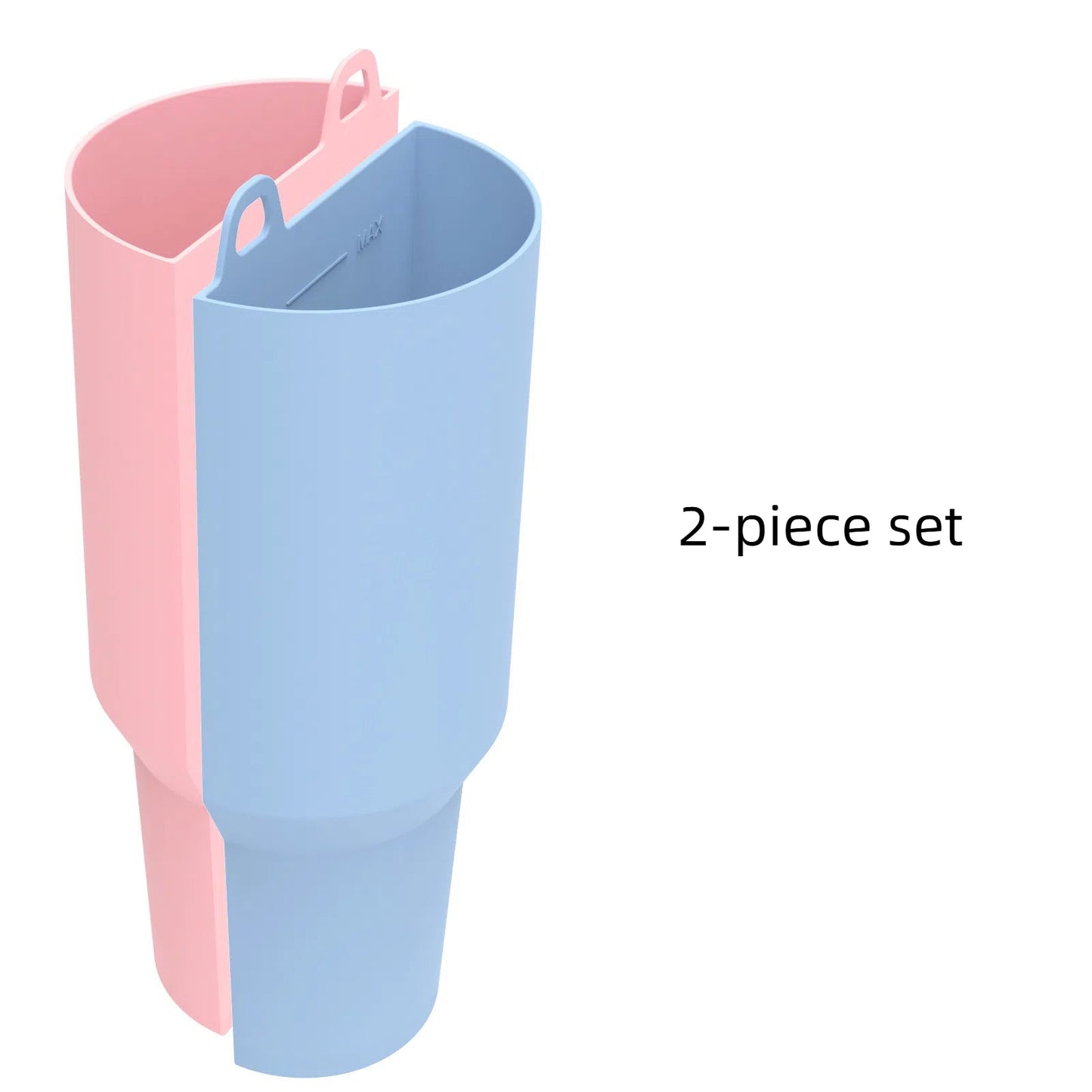2-in-1 lined double drinking cup inner liner silicone 40oz special - Korvel