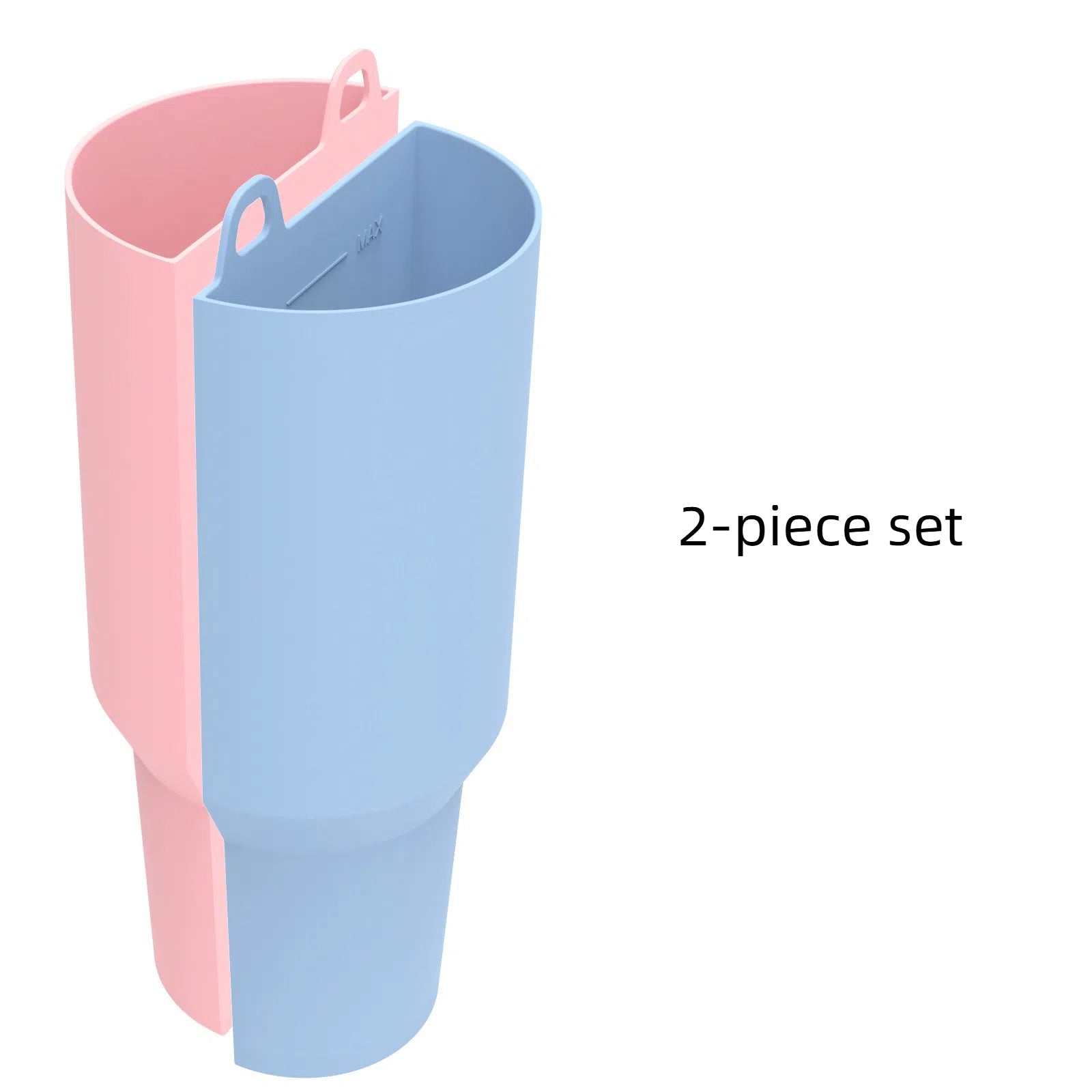 2-in-1 lined double drinking cup inner liner silicone 40oz special - Korvel