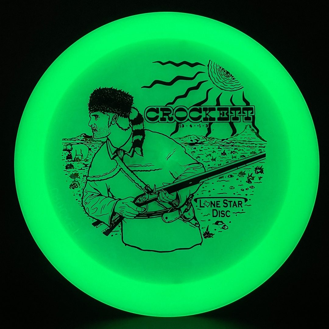 Glow Crockett Disc Golf Driver - Alpha & Bravo Glow
