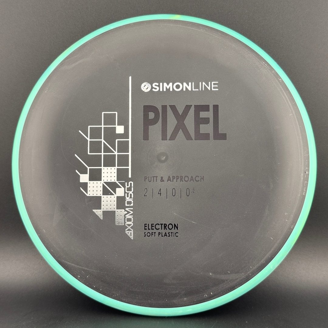 Soft Electron Pixel - Simon Line Disc Golf Putter