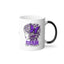 Mug color morphing Beautiful Brain Be Brave, 11oz