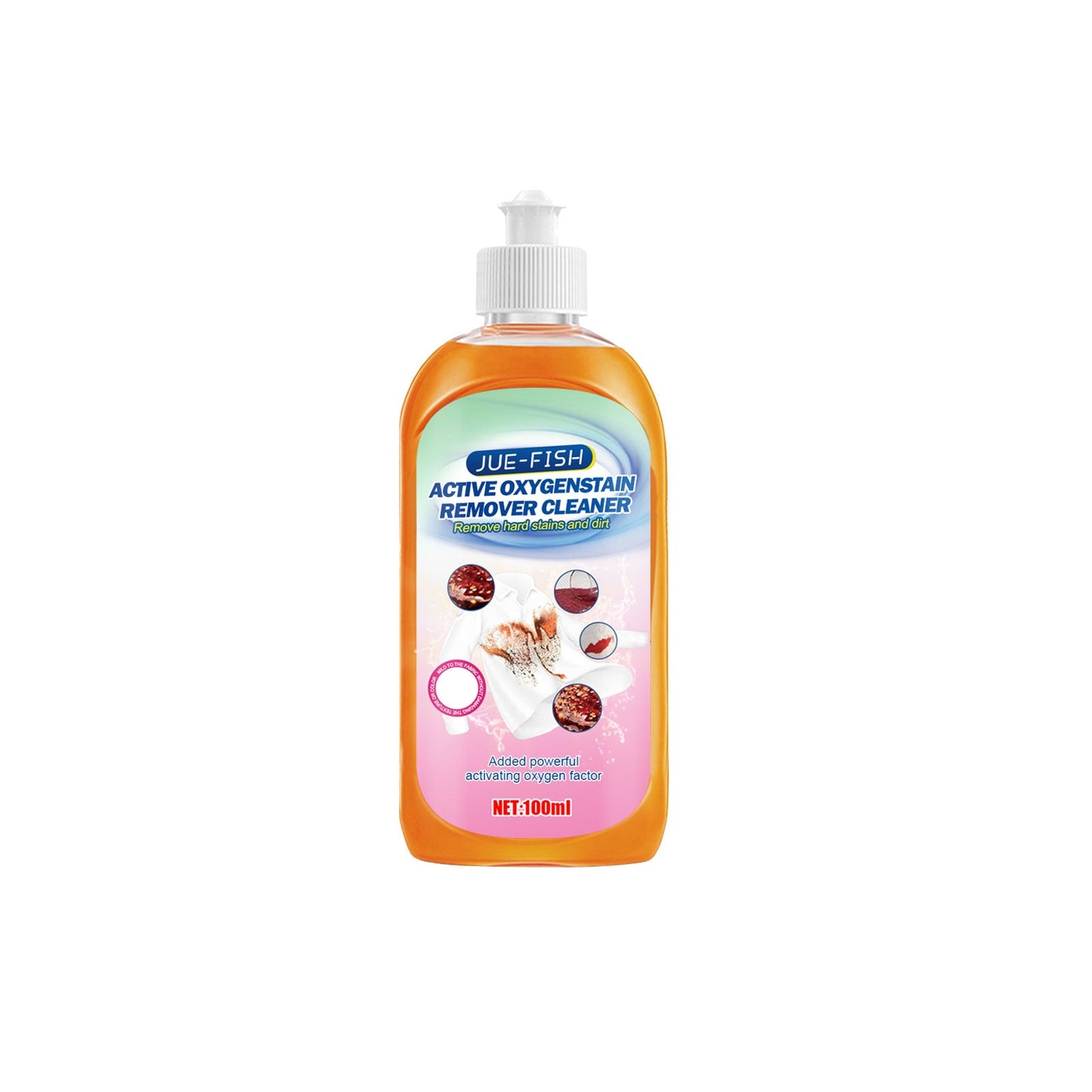 Clothes Stain Remover, Removes Stubborn Stains, Oil And Sweat Stains Laundry Cleaner - Korvel