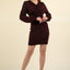 Elegant Ruched Bodycon Mini Dress for Women – Chic and Stylish Night Out Attire - Korvel