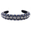 Diadema Barroca de Rhinestones Brillantes